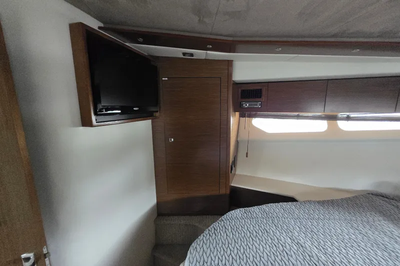 Slide: The Image of 2016 Cruisers Sport Series 45 Cantius dashboard with touchscreen and controls. - 39