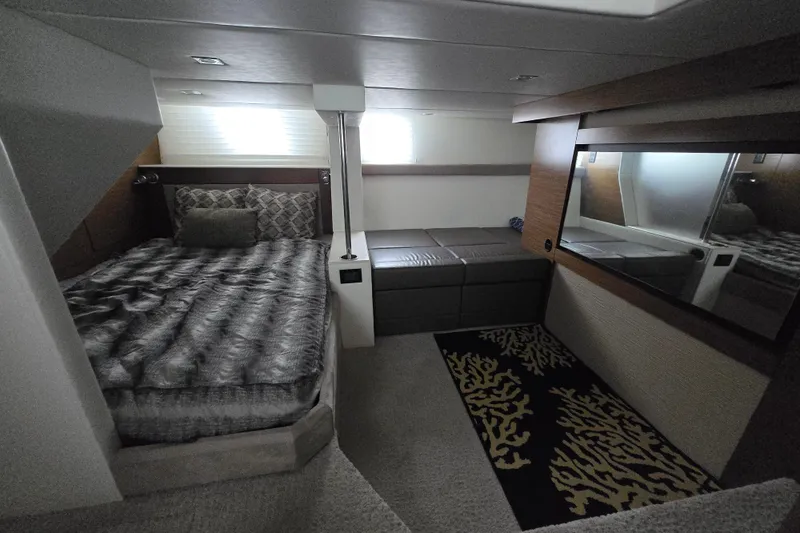 Slide: The Image of Luxurious cabin interior of 2016 Cruisers Sport Series 45 Cantius yacht. - 6