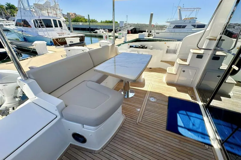 Slide: The Image of 2019 Azimut 55 - Aft Deck - 22