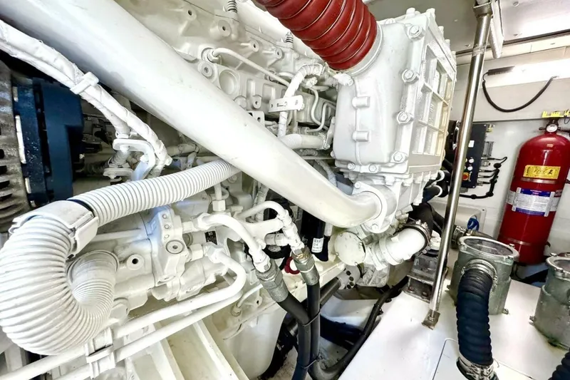 Slide: The Image of 2019 Azimut 55 - Engine Room - 30