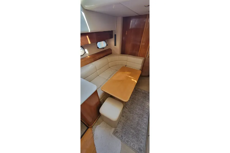 Slide: The Image of Luxurious cabin interior of 1998 Viking Princess 50 Sport Cruiser yacht. - 33