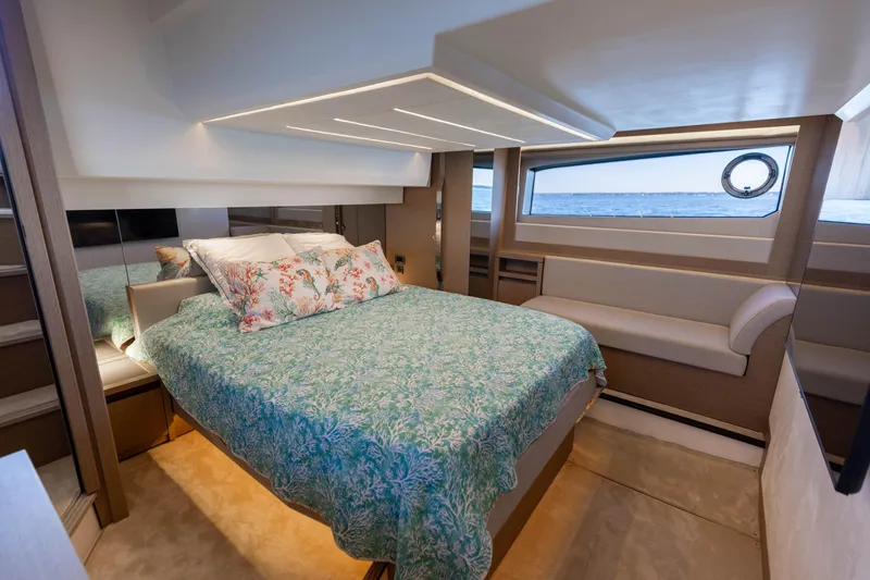 Slide: The Image of 2024 Prestige 520 Fly- SS BELLE VIE- Master Stateroom - 18