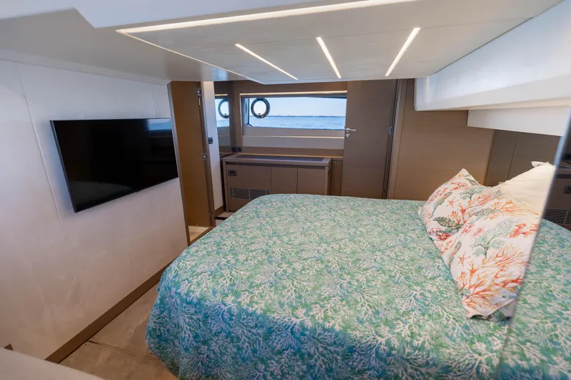 Slide: The Image of 2024 Prestige 520 Fly- SS BELLE VIE- Master Stateroom - 21