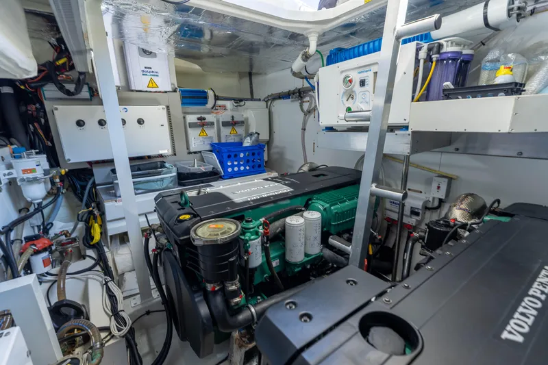 Slide: The Image of 2024 Prestige 520 Fly- SS BELLE VIE- Engine Room - 43