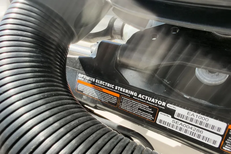 Slide: The Image of Open storage compartment on 2026 Sea Chaser 26 LX Special Edition boat. - 41