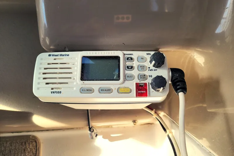 Slide: The Image of West Marine 550 VHF Radio - 13