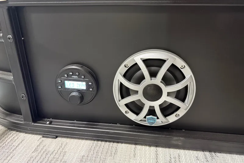 Slide: The Image of 2026 Sylvan L-3 CLZ DH audio system with speaker and control panel. - 19