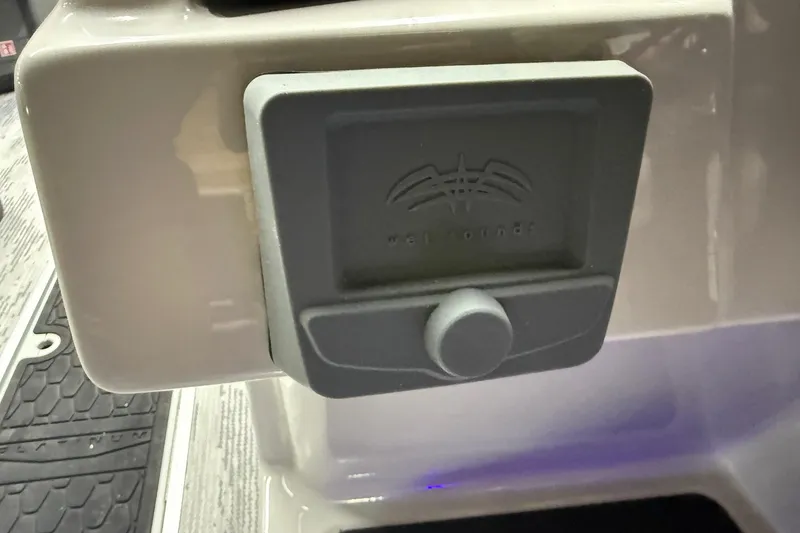 Slide: The Image of Close-up of Wet Sounds audio control on 2026 Sylvan L-3 CLZ DH boat. - 20
