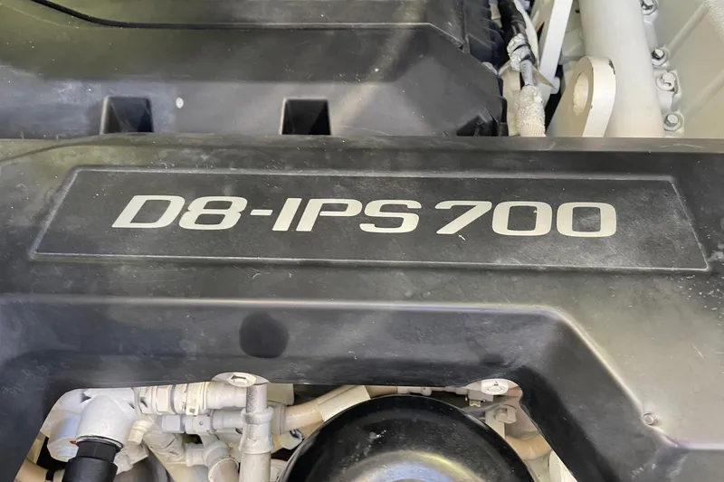 Slide: The Image of Engine of 2017 Sabre 48 Salon Express, D8-IPS700 model. - 59