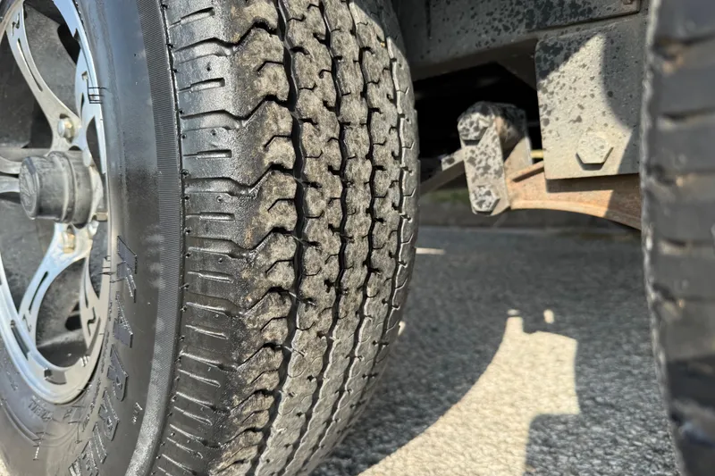 Slide: The Image of 2019 Nitro Z21 Pro boat rear view with motor and seating details. - 19