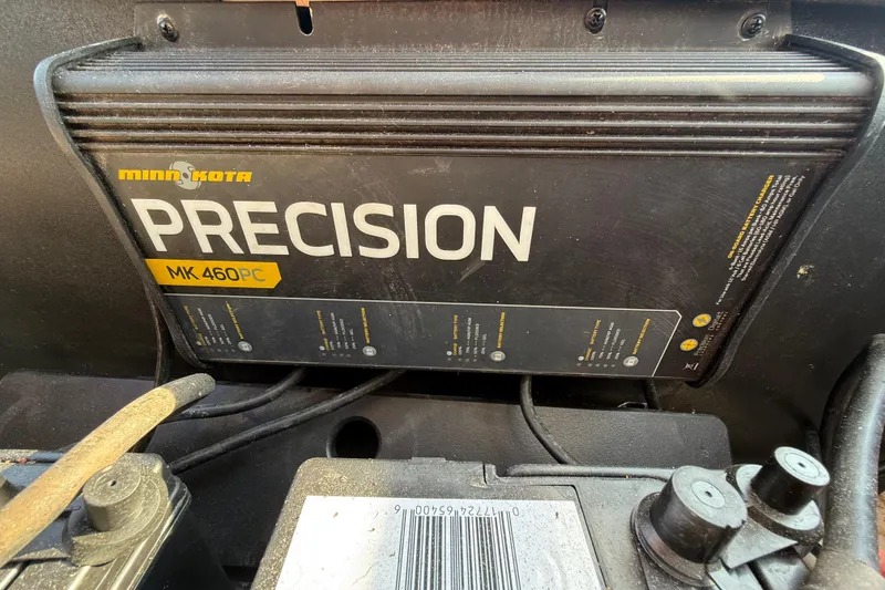 Slide: The Image of Minn Kota Precision MK 460PC charger in 2019 Nitro Z21 Pro boat. - 71