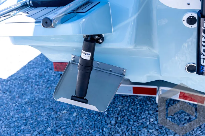 Slide: The Image of 2026 Tidewater 2110 Bay Max boat with trim tab and hydraulic system. - 77