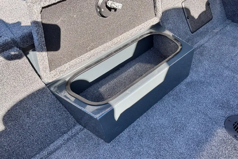 Slide: The Image of 2026 Ranger RT198P boat interior with dual seats and steering console. - 6