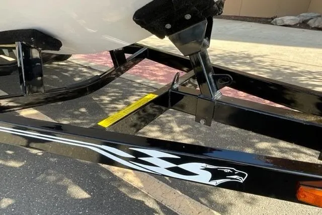 Slide: The Image of Trailer for 2009 Nautique Ski Nautique 196 with eagle logo design. - 11