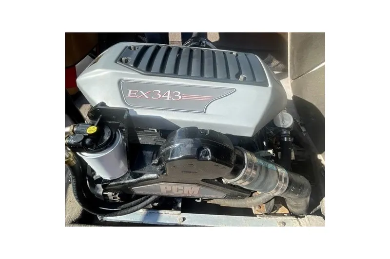 Slide: The Image of 2009 Nautique Ski Nautique 196 engine, PCM EX343, detailed view. - 15