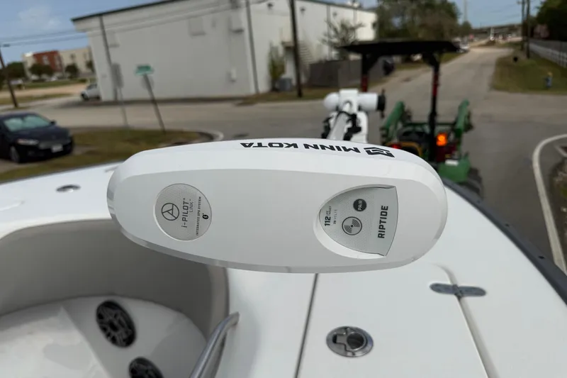 Slide: The Image of 2022 Cape Horn 31 T boat interior with sleek design and modern controls. - 18