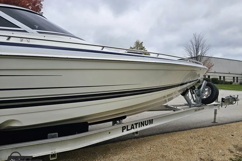 Slide: The Image of 2019 Formula 292 FASTech boat on trailer at Grand Sport Center. - 14