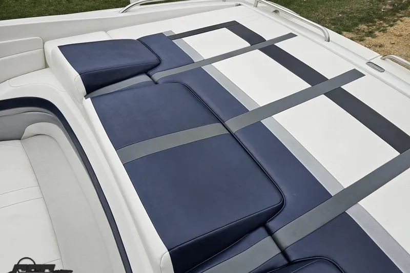 Slide: The Image of Close-up of a 2019 Formula 292 FASTech boat propeller, showing "28P" marking. - 33