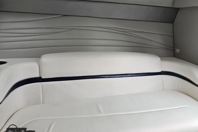 Slide: The Image of 2019 Formula 292 FASTech boat cockpit with steering wheel and controls. - 59