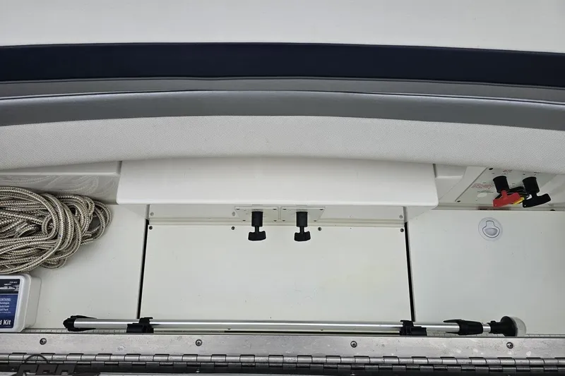 Slide: The Image of Luxurious interior of 2019 Formula 292 FASTech boat with plush seating and modern design. - 70