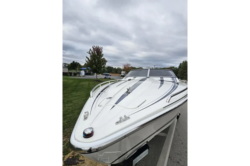 Slide: The Image of 2019 Formula 292 FASTech boat at Grand Sport Center, showcasing sleek design and branding. - 8