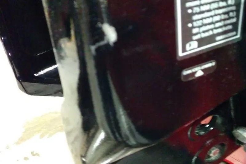 Slide: The Image of Close-up of a 2026 Tracker Pro Guide V-175 Combo boat component. - 68