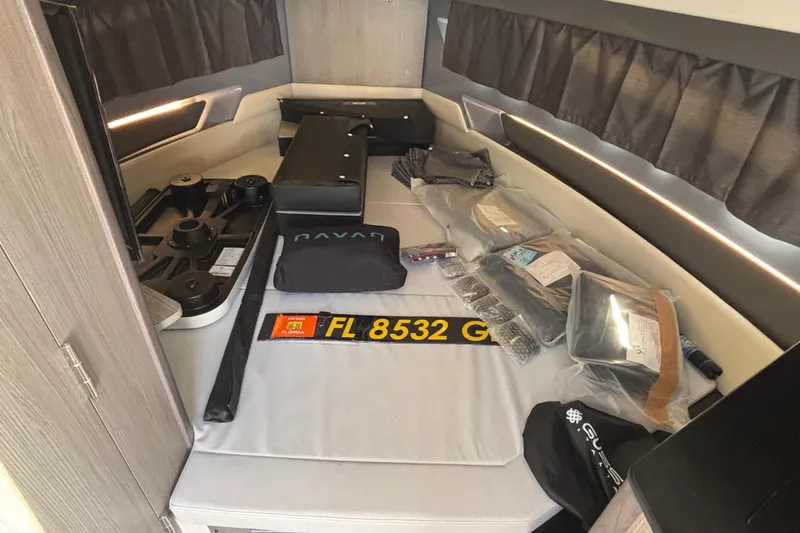 Slide: The Image of Interior of 2026 Navan C30 with accessories and Florida license plate. - 19