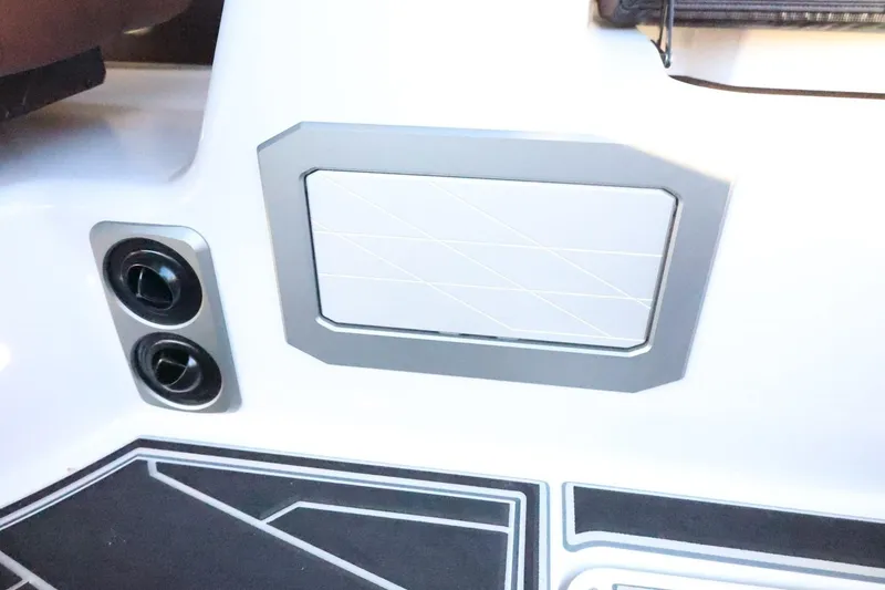 Slide: The Image of 2026 Tigé 24RZX boat interior detail with sleek design and modern features. - 48