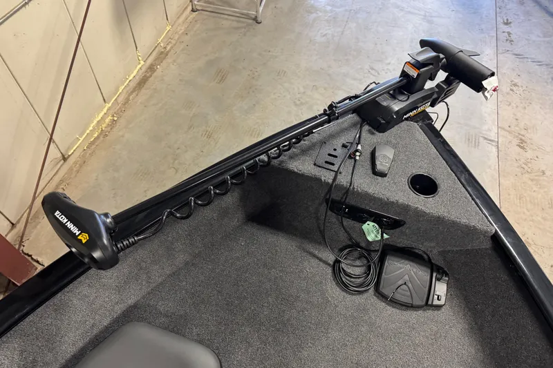 Slide: The Image of 2026 Tracker Pro Guide V-175 Combo boat with Minn Kota trolling motor. - 16