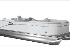 The Image of 2026 Tahoe Pontoon Cascade Quad Lounger Shift at Elk Rapids Marina. - 3