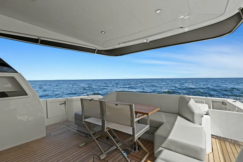 Slide: The Image of 2025 Maritimo M600 - Aft Deck Seating - 36