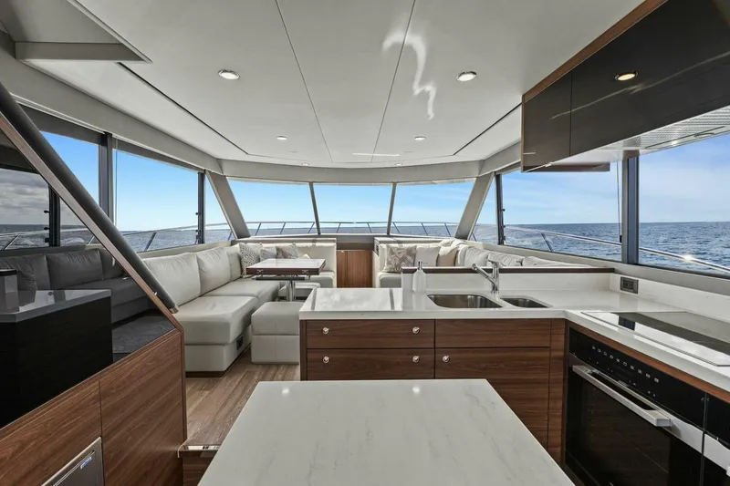 Slide: The Image of 2025 Maritimo M600- Galley - 6