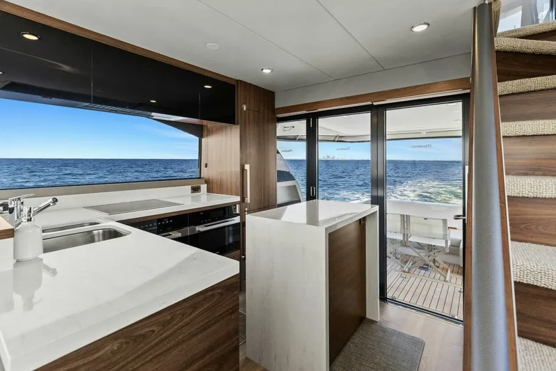 Slide: The Image of 2025 Maritimo M600 - Galley - 7