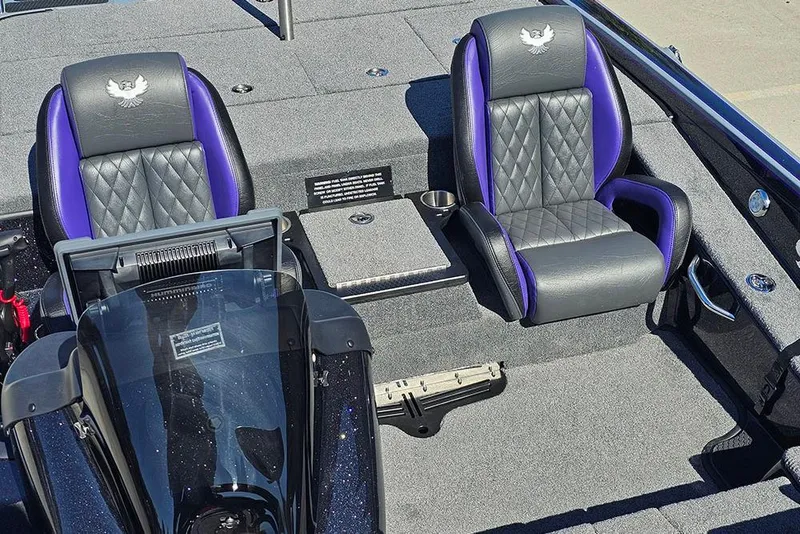 Slide: The Image of 2026 Phoenix 721 ZXL boat interior with luxurious seating and modern design. - 21