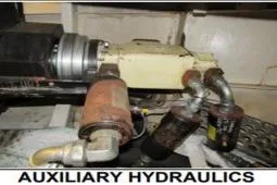 Slide: The Image of Auxiliary hydraulics system on 1979 Custom Longliner 58 boat. - 13
