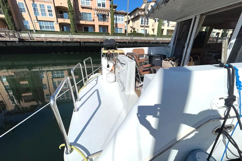 Slide: The Image of Swim platform with staple rails - 43