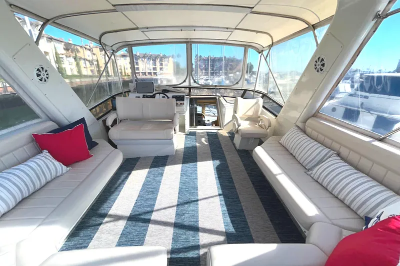 Slide: The Image of Flybridge facing forward - 56