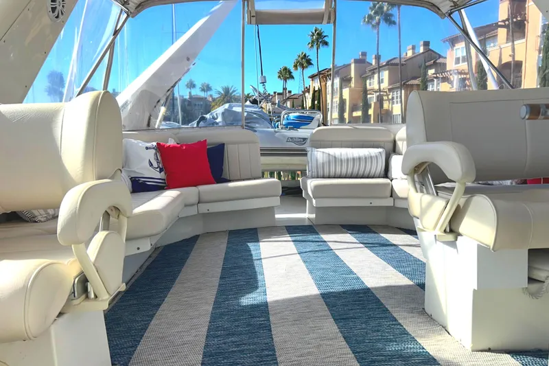 Slide: The Image of Flybridge facing aft - 57