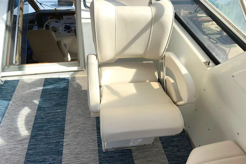 Slide: The Image of 1st Mate seating back rest reversed to face guest seating - 61