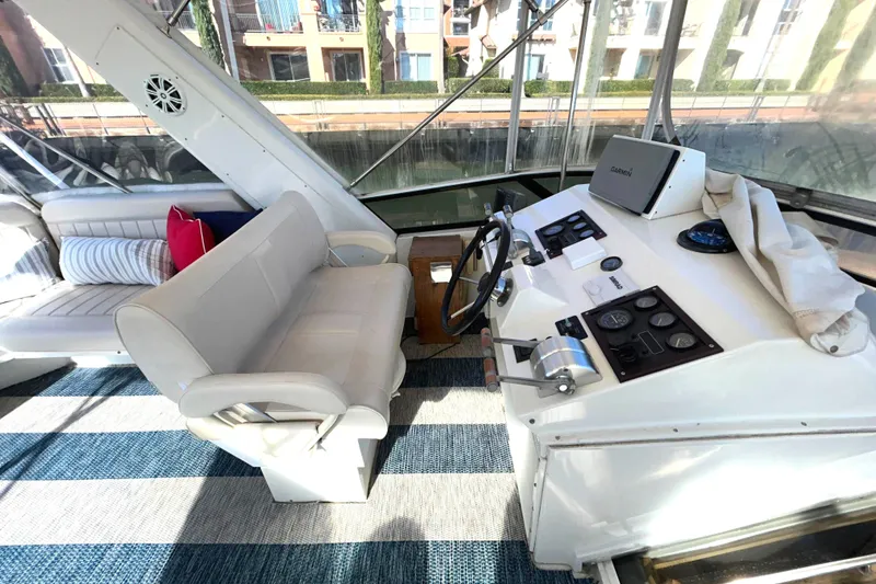 Slide: The Image of Flybridge helm station - 64