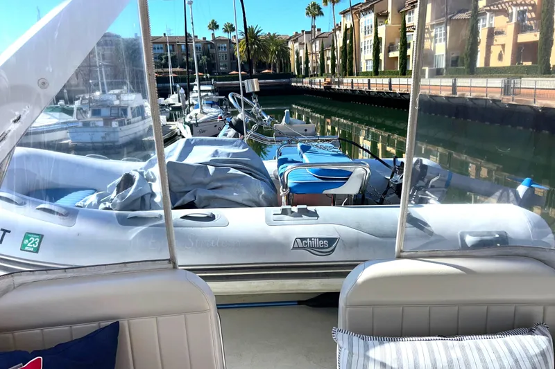 Slide: The Image of 11' 6" Achilles Dinghy with Brower davit - 67