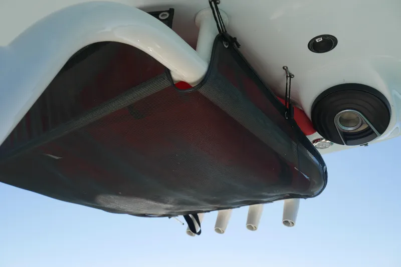 Slide: The Image of 2021 Key West 244 Center Console boat seat with ocean backdrop. - 13