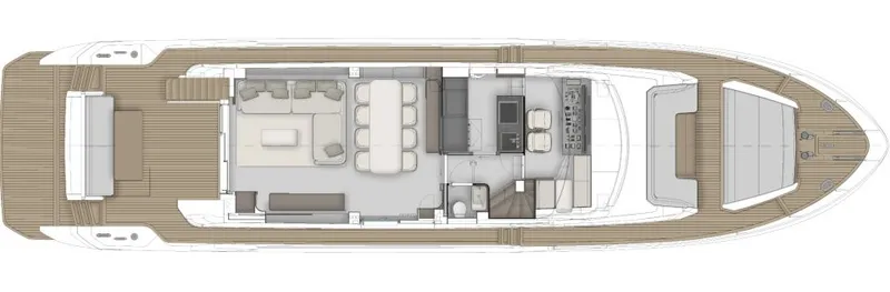 Slide: The Image of Ferretti Yachts 800 2026 - 22