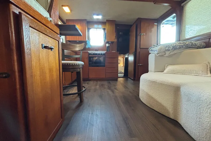 Slide: The Image of DeFever 37 - Looking Aft - 2