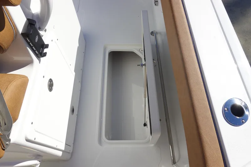 Slide: The Image of Stainless steel rod holder on 2026 Sea Hunt Ultra 285 Coffin Box boat. - 42