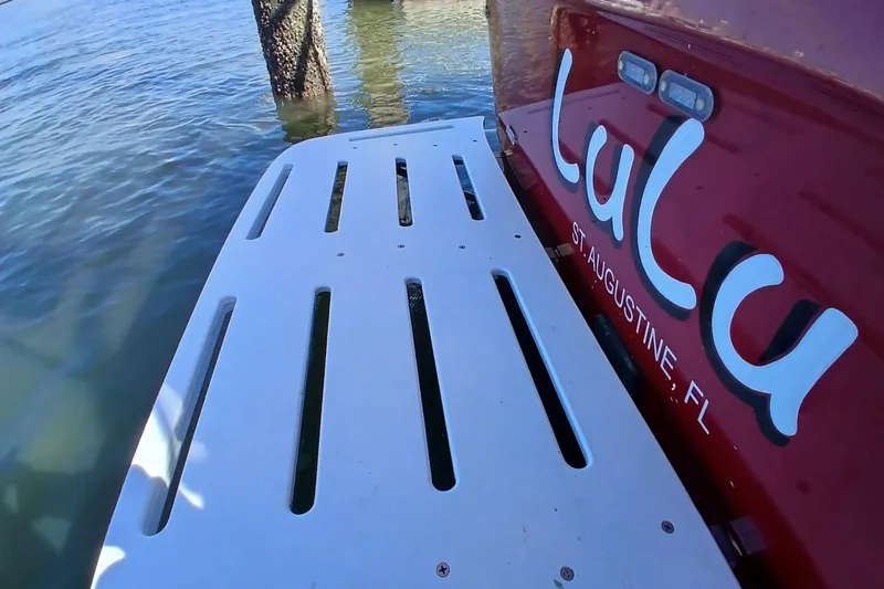 Slide: The Image of 2009 Ranger Tugs R-25 boat with swim platform, docked in St. Augustine, FL. - 51
