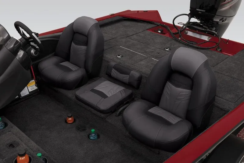 Slide: The Image of 2020 Tracker Pro Team 195 TXW Tournament Edition with Mercury Pro XS outboard motor. - 8