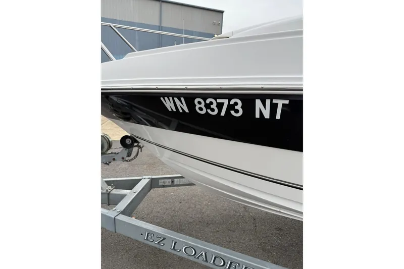 Slide: The Image of 2006 Campion Explorer 602i Sport Cabin on trailer, registration WN 8373 NT. - 7
