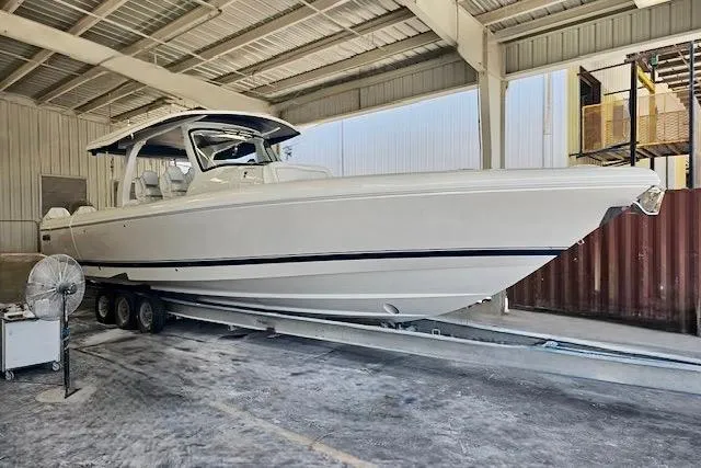 Slide: The Image of Electrical wiring system in 2025 Intrepid 43 Nomad SE boat. - 58