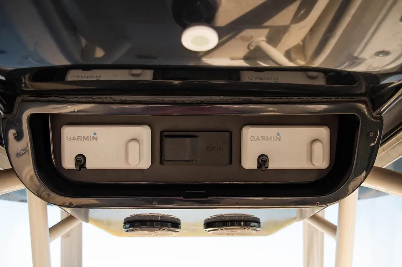 Slide: The Image of 2014 Yellowfin 34 Offshore boat with Garmin electronics installed. - 20